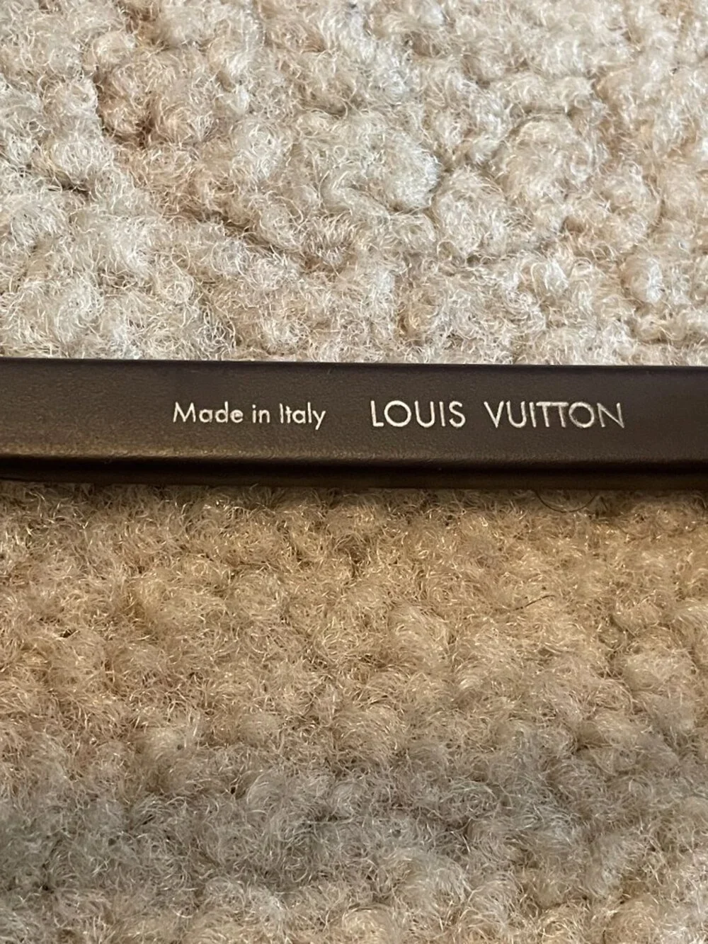 Louis Vuitton Z2329W Monogram Shield Sunglasses Brown Italy